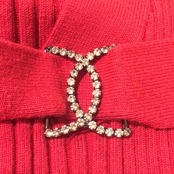 Vintage | Y2K Red Ribbed Body Con Y2K - Picture 5 of 5